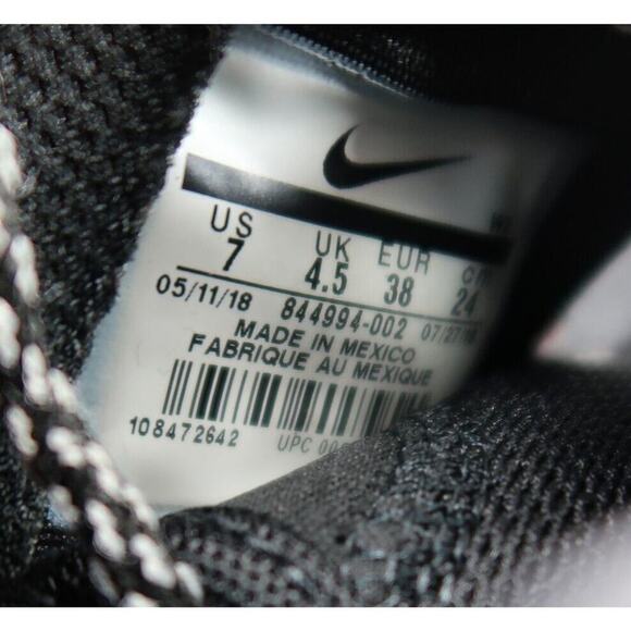 Nike Shoes Womens 7 Athletic Trainers Roshe One Sneakers Lifestyle Running Black - Picture 13 of 14